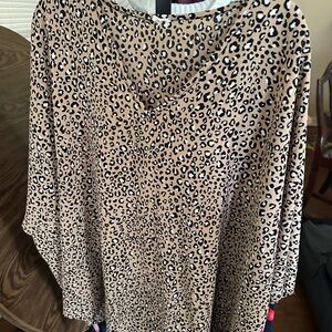 Leopard Print Women's Top